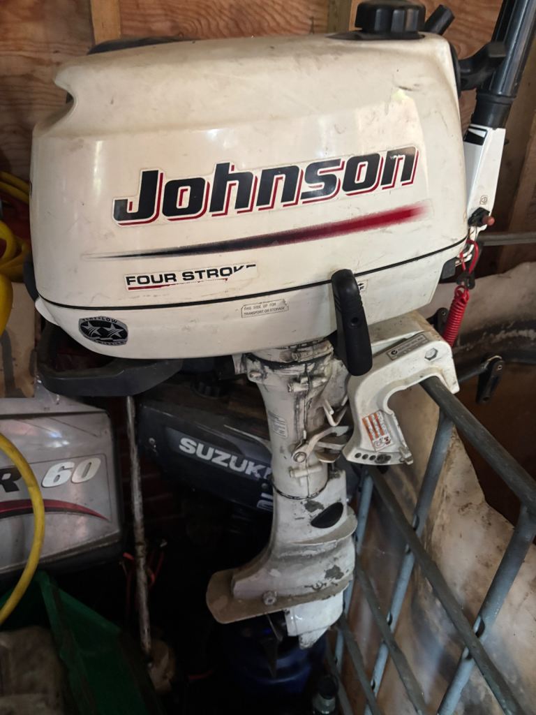 Johnson 4 hp outboard 
