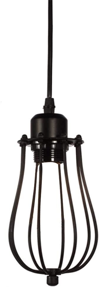 Industrial Black Metal Light Shade