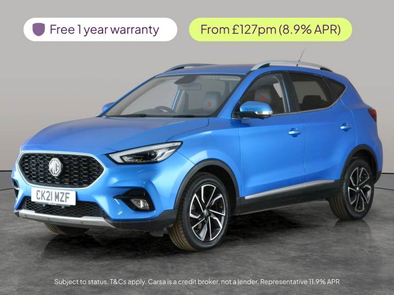 2021 MG MG ZS 1.5 VTi-TECH Exclusive 5dr HATCHBACK PETROL Manual