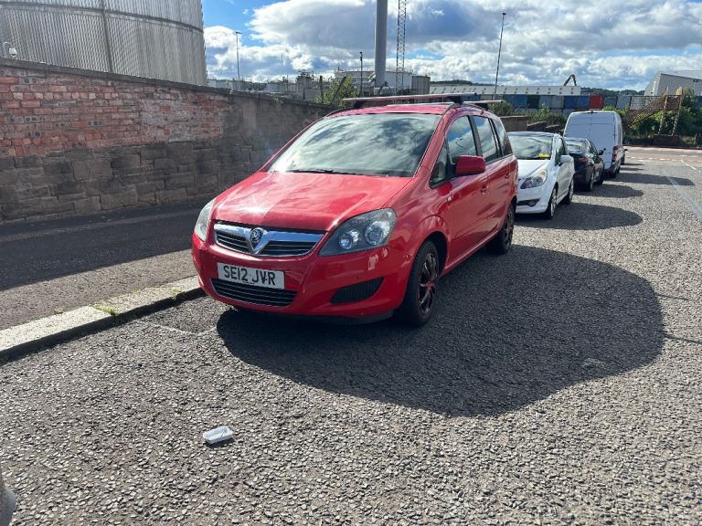 Vauxhall, ZAFIRA, MPV, 2012, Manual, 1598 (cc), 5 doors