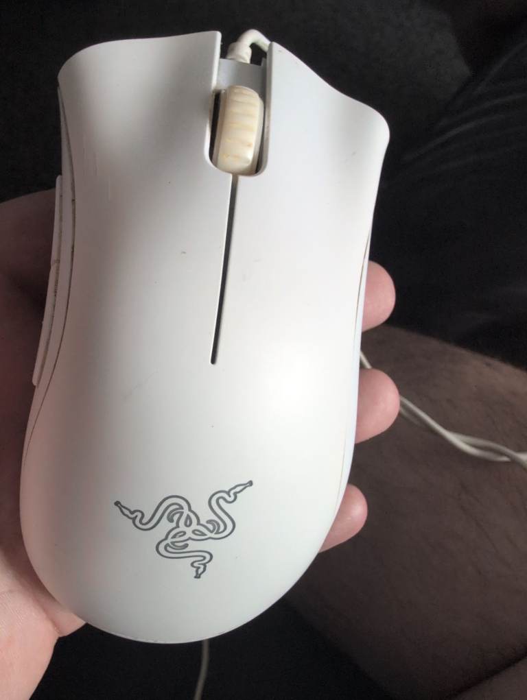 Razer Gaming Mouse - White, Good Condition