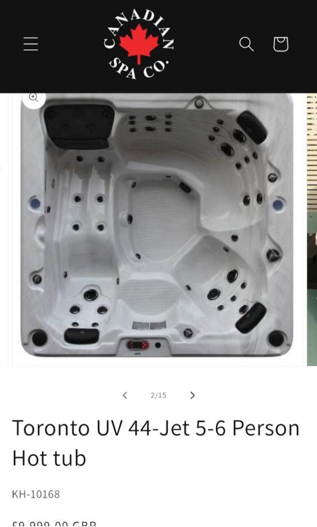 Canadian spa Toronto 