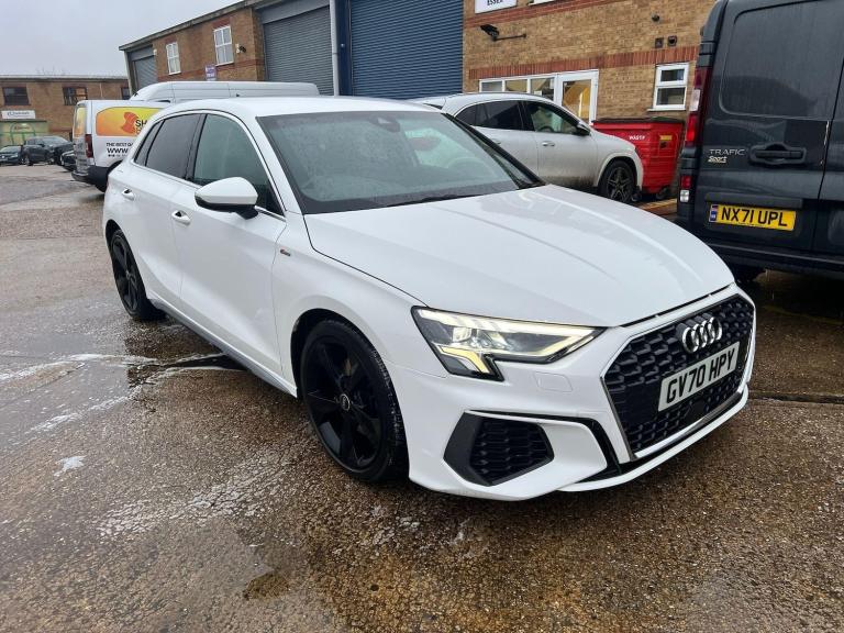 2021 Audi A3 1.0 TFSI 30 S line Sportback S Tronic Euro 6 (s/s) 5dr HATCHBACK Petrol Automatic