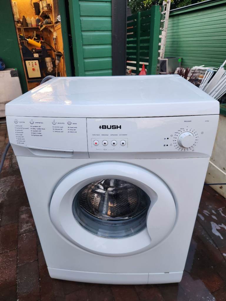 Bush White Washing Machine – Good Condition, Fully Working