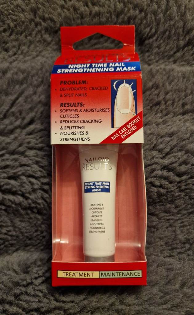 Nailoid Results Night Time Nail Strengthening Mask 12ml
