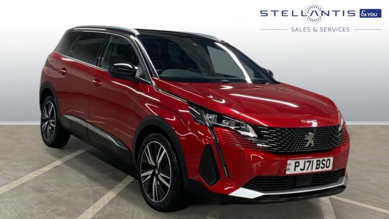 2022 Peugeot 5008 1.2 PureTech GT Premium SUV 5dr Petrol EAT Euro 6 (s/s) (130 ps) SUV Petrol Aut...