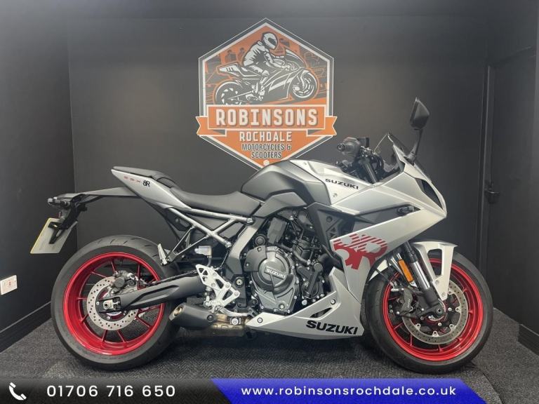 2024 24 Suzuki GSX8R with 1826 miles. One owner machine