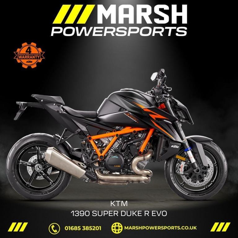KTM 1390 Super Duke R Evo Black 2026 - KTM Main Dealer - Reserve Now'