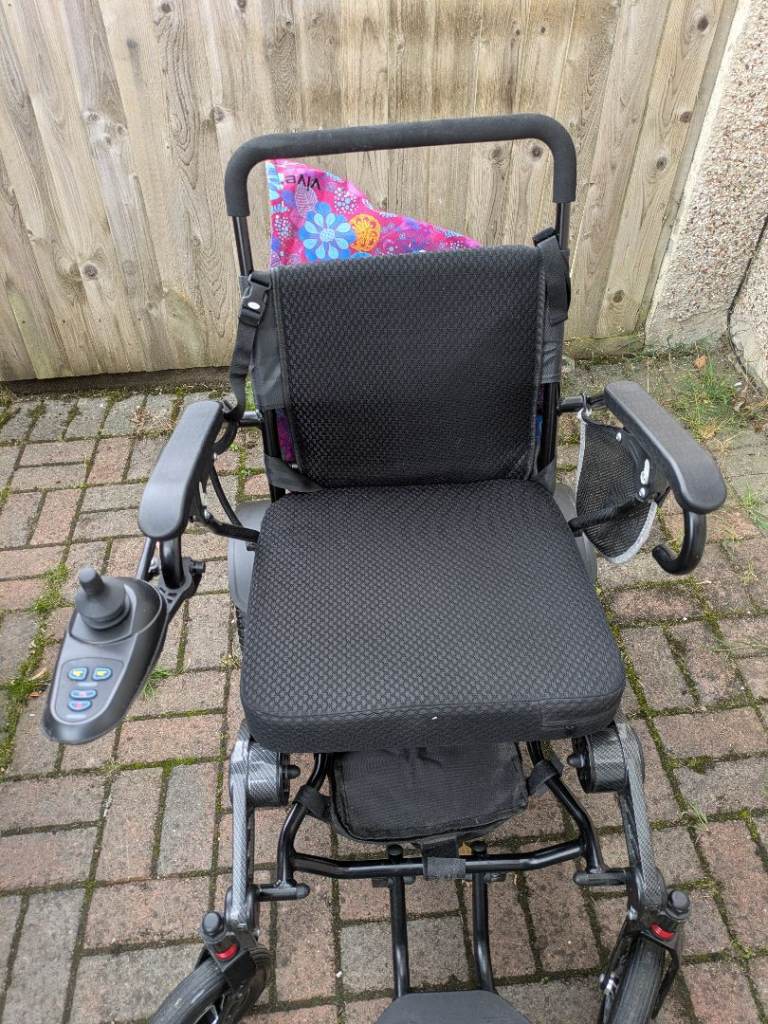 Compact Electric Powerchair - Black, Great Condition