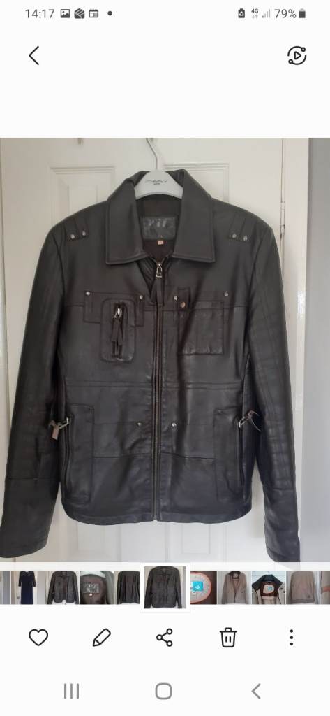 Leather jacket 