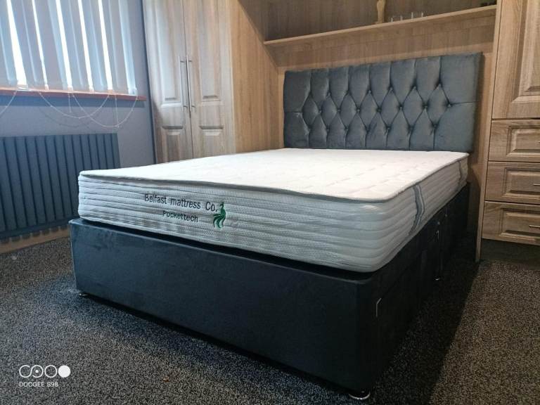  Christmas Mega Sale! 🎅🏻 Double Divan Bed With Free Mattress | Delivered Today! **