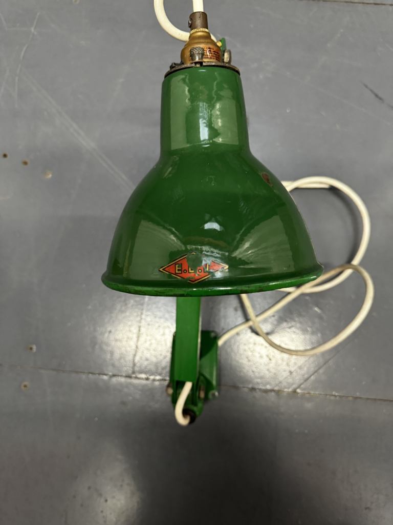 Engineers Angle Poise lamp 1950s 