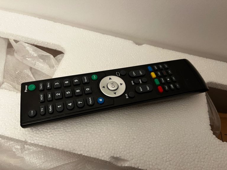 43” LG LED TV (power + remote included)