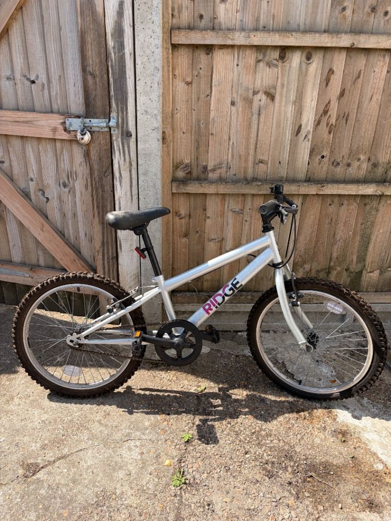 Ridge 20” Kids/Junior Bike – Silver