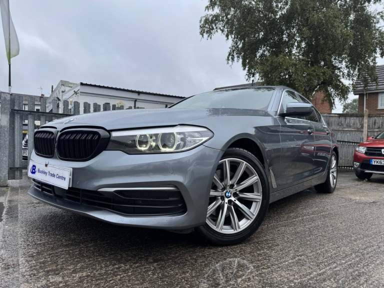 BMW 5 SERIES 2.0 520d SE Saloon Blue Auto Diesel 2017