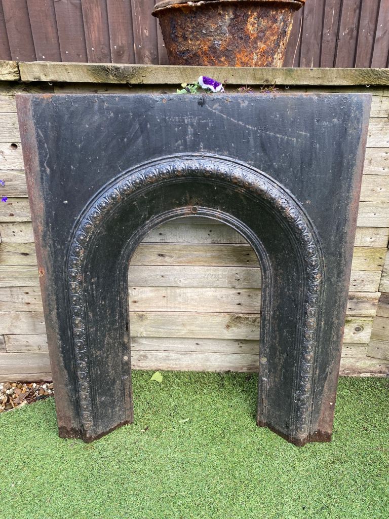 Victorian cast iron fireplace 