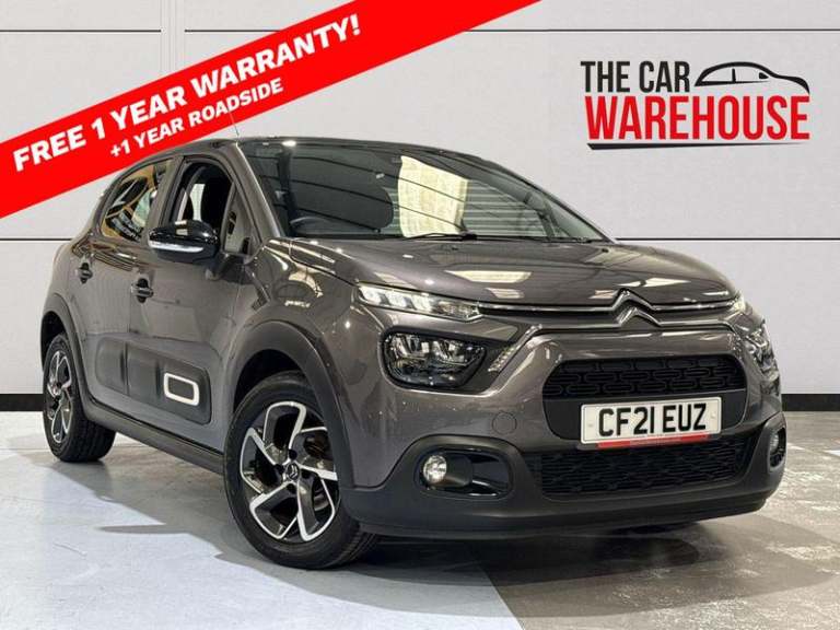 2021 Citroen C3 1.2 PureTech Shine 5dr Manual Hatchback Petrol Manual