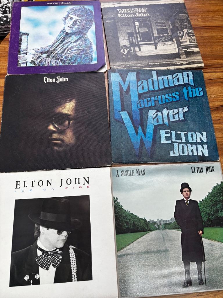 Elton John 6-Album Vinyl Collection – Good Condition Records