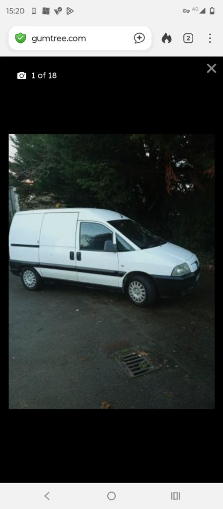 PEUGEOT EXPERT CAMPER VAN 2006