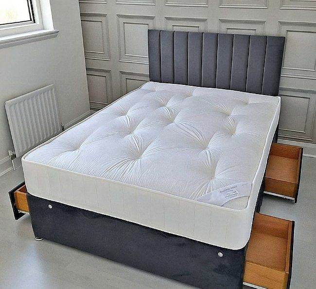 image for Super King size bed base With Mattress & optional Storage !! Get Now 