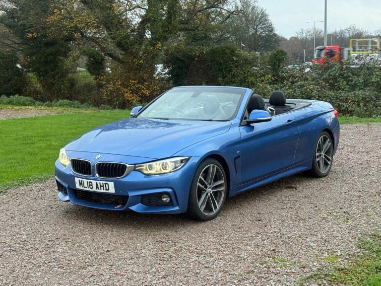 2018 BMW 4 Series 420d [190] M Sport 2dr Auto [Professional Media] CONVERTIBLE Diesel Automatic