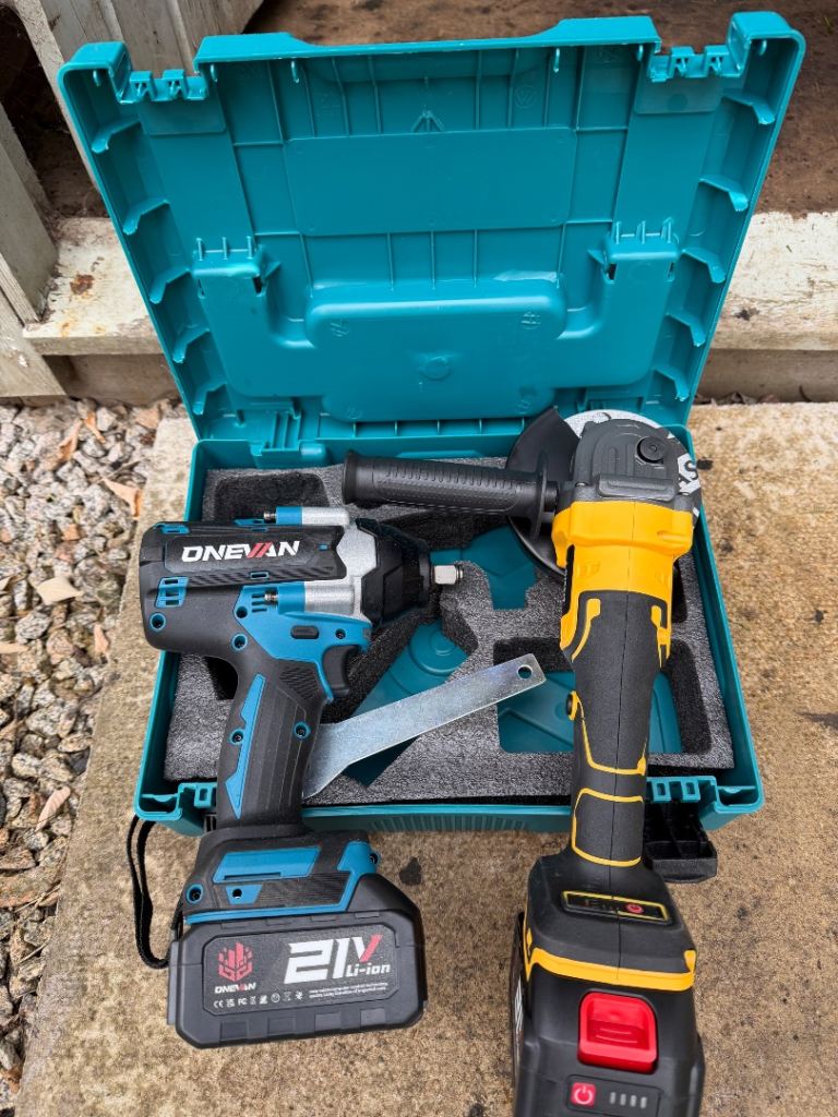 1/2 battery impact and battery grinder 