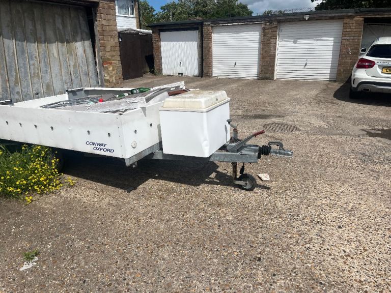 Conway Oxford Trailer with Box – Fair Condition