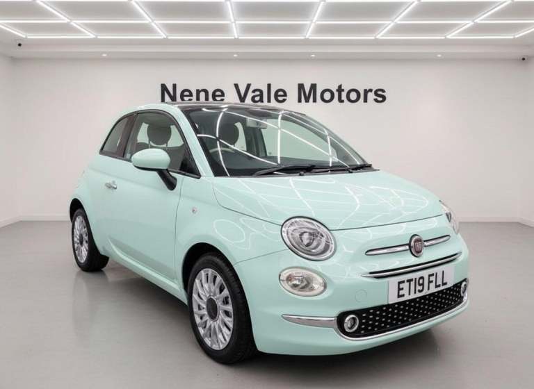 2019 Fiat 500 1.2 Lounge 3dr HATCHBACK PETROL Manual