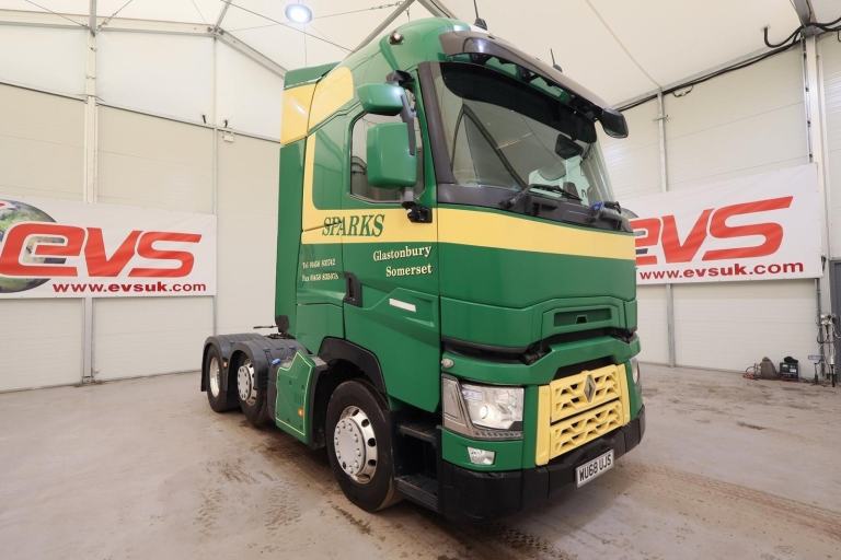 2018 (68 PLATE) Renault T480 6x2 Euro 6 Tractor Units