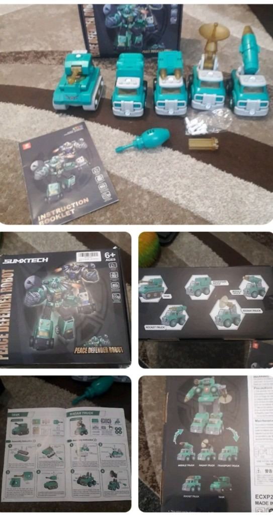 Take Apart 5 In 1 Robot 6+.