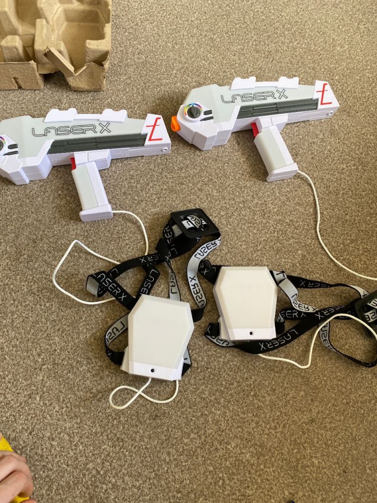Laser X Two-Player Laser Tag Set - Great Condition