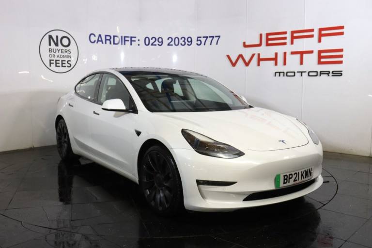 2021 Tesla Model 3 (Dual Motor) Performance 4dr Auto 4WDE (Performance Upgrade)(PAN ROOF) Saloon ...