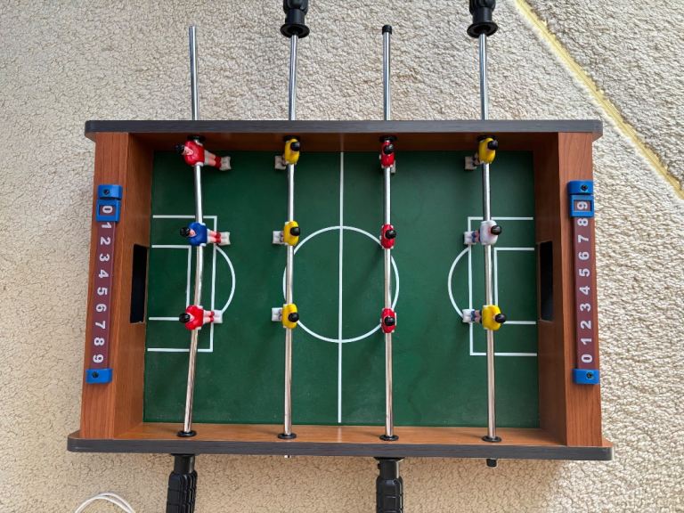 Table top football game 