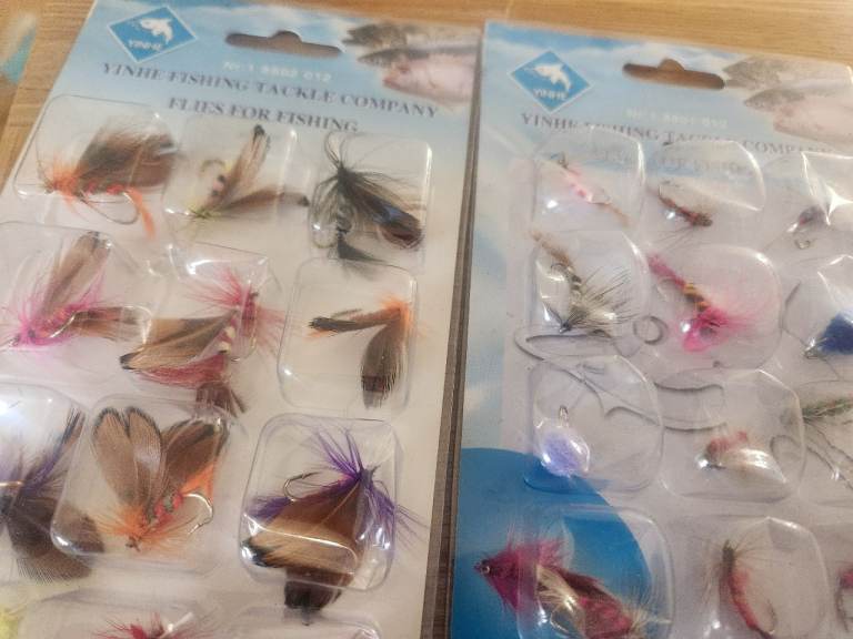 Fly Fishing Flies Assortment – 2 Packs (24 Flies Total)