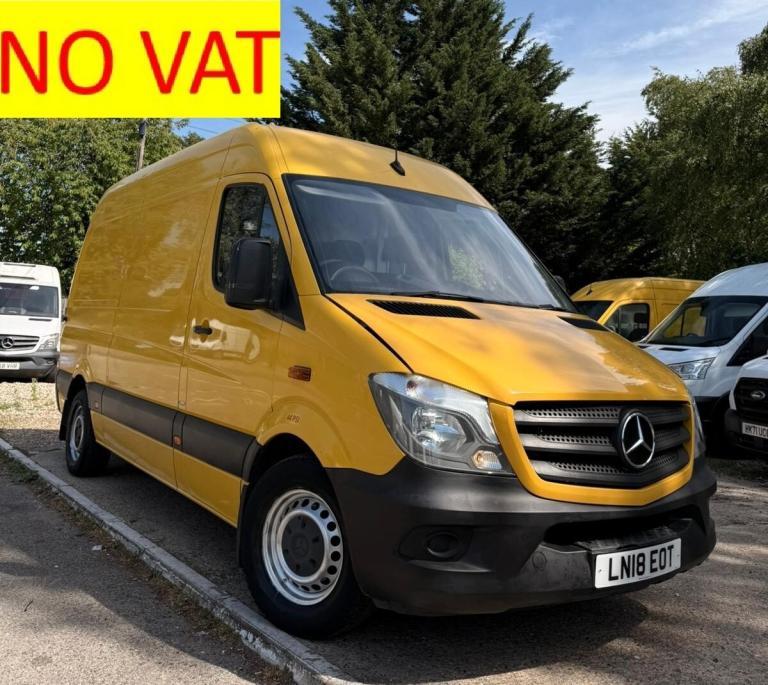2018 Mercedes-Benz Sprinter 2.1 314 CDi RWD L2 MWB **AIRCON** (NO VAT) PANEL VAN Diesel Manual
