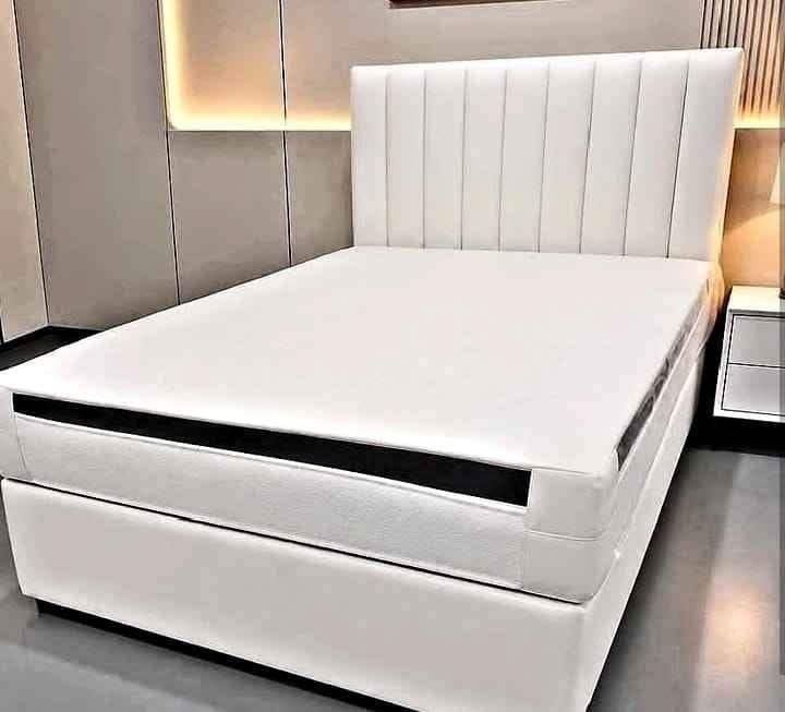 🛏️ :Brand New Double Divan Bed 4FT6 – Luxury Mattress + Headboard + Base | Free Home Delivery