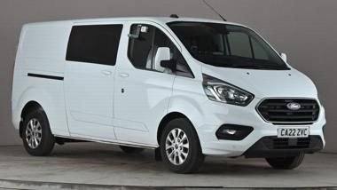 2022 Ford Transit Custom 2.0 320 EcoBlue Limited Crew Van Double Cab 5dr Diesel Manual L2 H1 Euro...