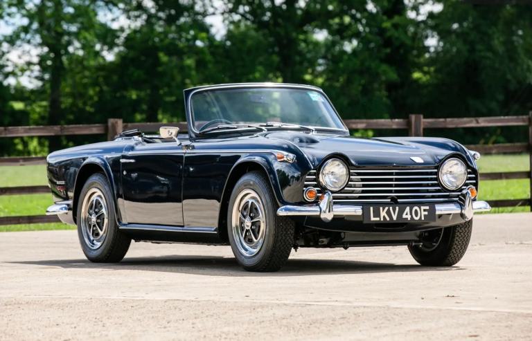 1968 Triumph TR5 Chassis X755 Prototype. Show Condition.