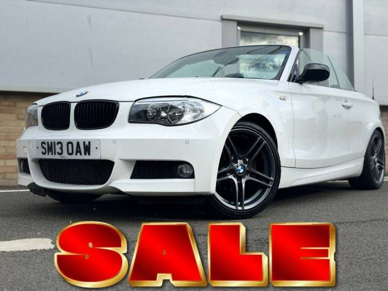 2013 BMW 1 Series 2.0 118d Sport Plus Edition Convertible 2dr Diesel Manual Euro 5 (s/s) (143 Con...