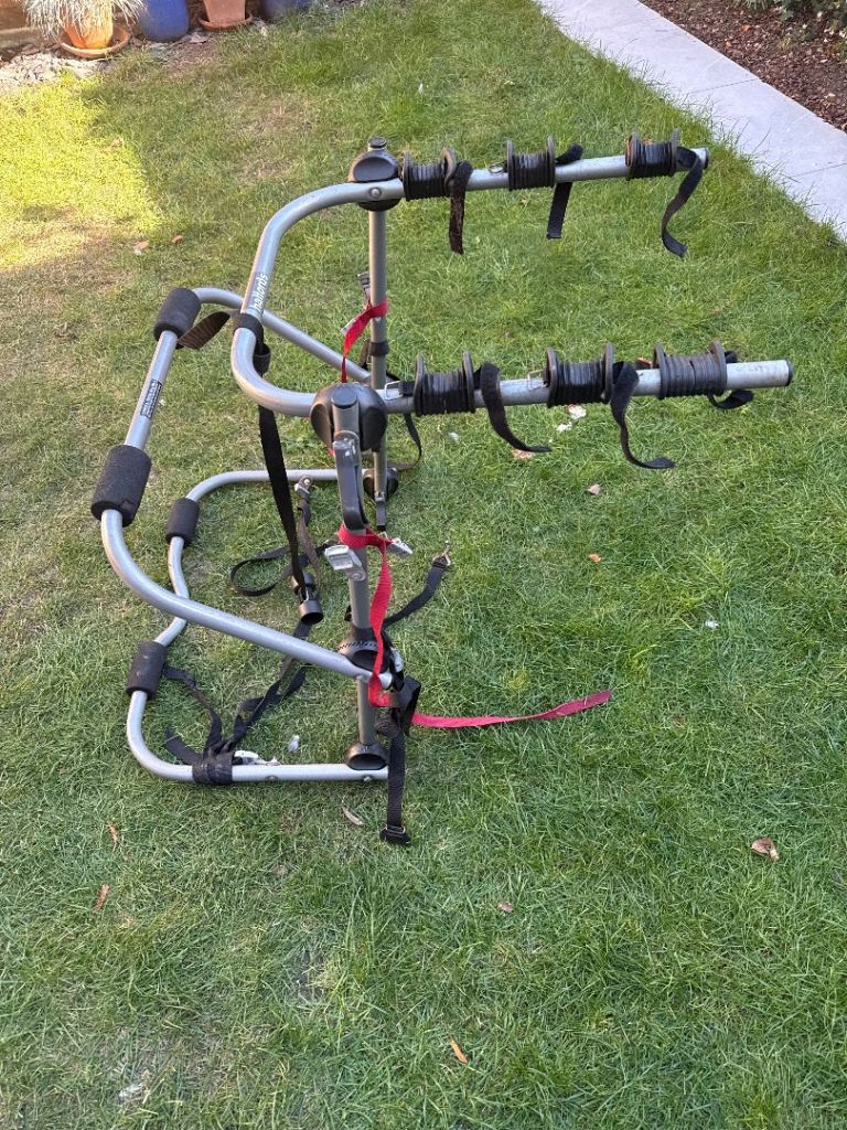 Halfords 3-Bike Rear Mounted Car Bike Rack – Complete – Walthamstow E1