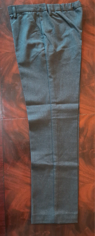 NEW School uniform trousers grey 10-11 Plus fit