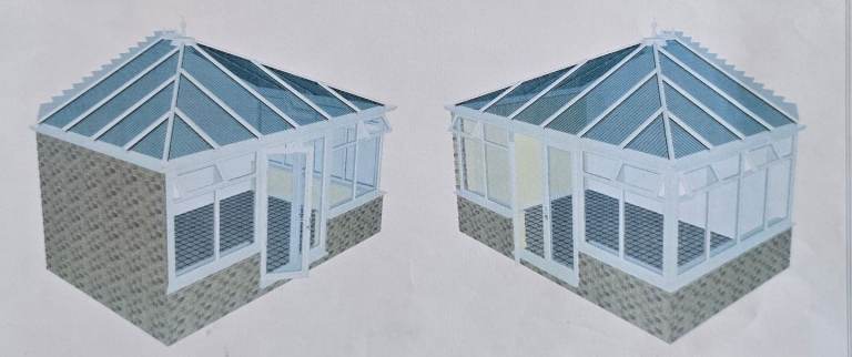 Sale a parts of Conservatory