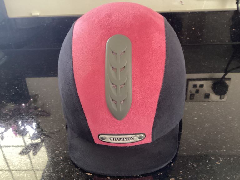 Child’s Champion riding helmet - used twice
