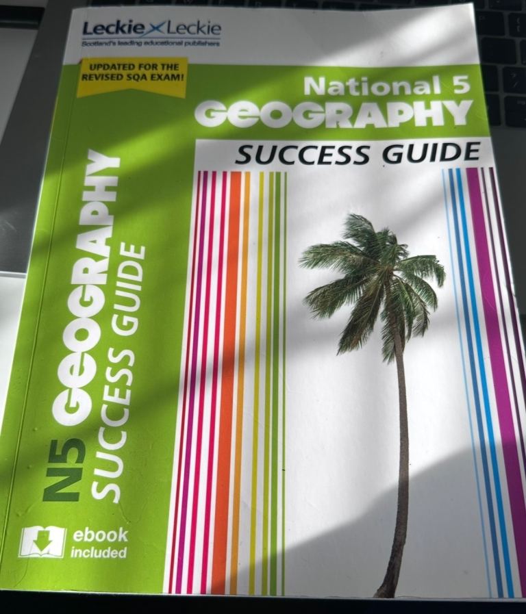 Geography national 5 revision books 