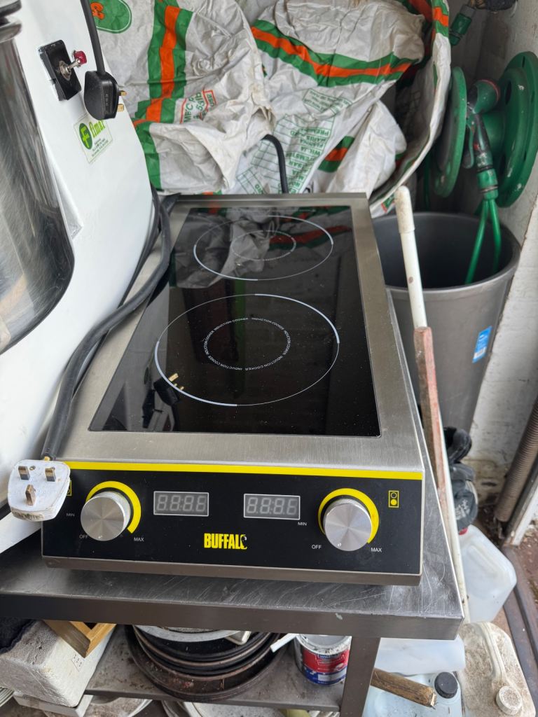 Buffalo 2 Hob Induction Cooker