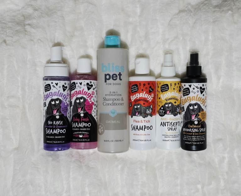 Dog shampoo set