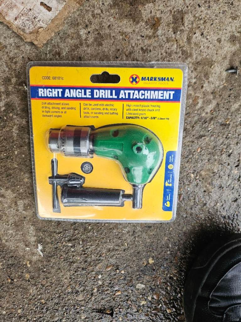 Right angled drill chuck 