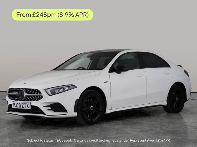 2021 Mercedes-Benz A-Class 1.3 A250e 15.6kWh AMG Line (Executive) Saloon 4dr Petrol Plug-in Hybri...