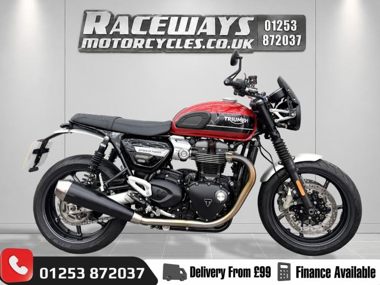 TRIUMPH SPEED TWIN 1200, 2019 19 PLATE, 6399 MILES, 1 OWNER FROM NEW, HPI CLEAR