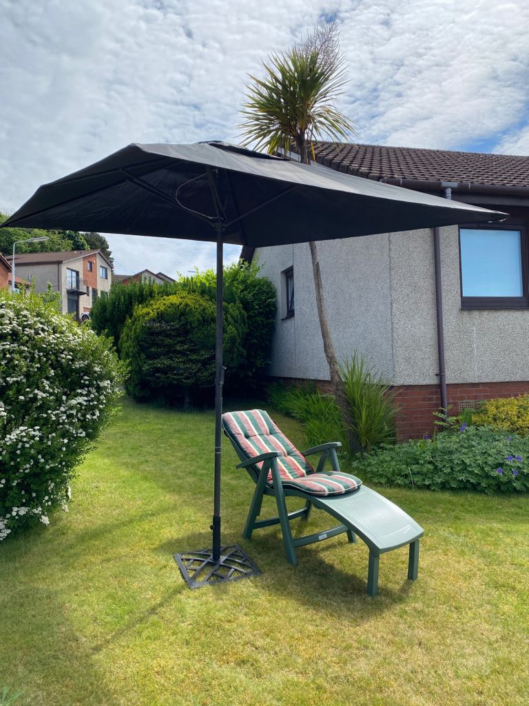 image for Sun Lounger and Parasol